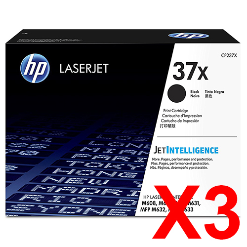 HP Enterprise M608 CF237X x3 Gen.