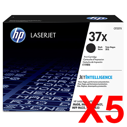 HP Enterprise M608 CF237X x5 Gen.