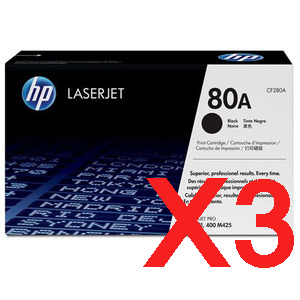 HP Pro 400 M401dn CF280A x3 Gen.