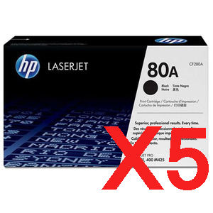 HP Pro 400 M401dn CF280A x5 Gen.