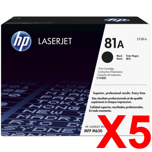 HP Enterprise M604 CF281A x5 Gen.