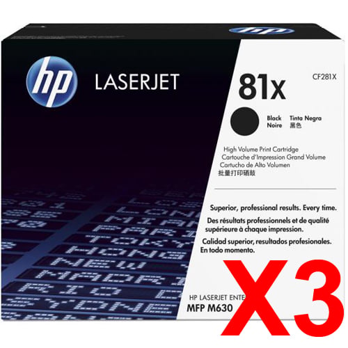 HP Enterprise M605 CF281X x3 Gen.
