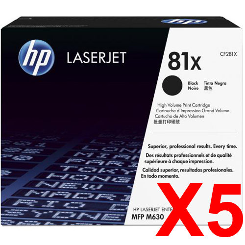 HP Enterprise M605 CF281X x5 Gen.