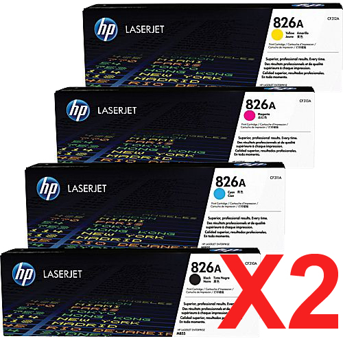 HP M855dn CF310A x2 Gen.