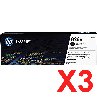 HP M855dn CF310A x3 Black Gen.