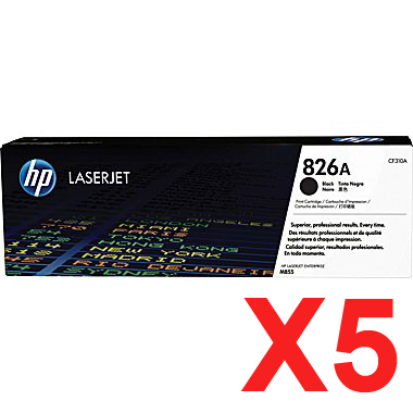 HP M855dn CF310A x5 Black Gen.