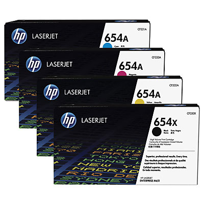 HP Enterprise M651dn CF330X x4 Gen.
