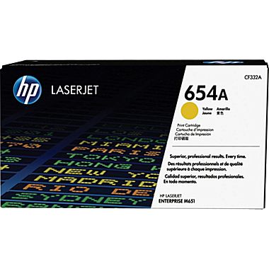 HP Enterprise M651dn CF332A x1 Yellow Gen.