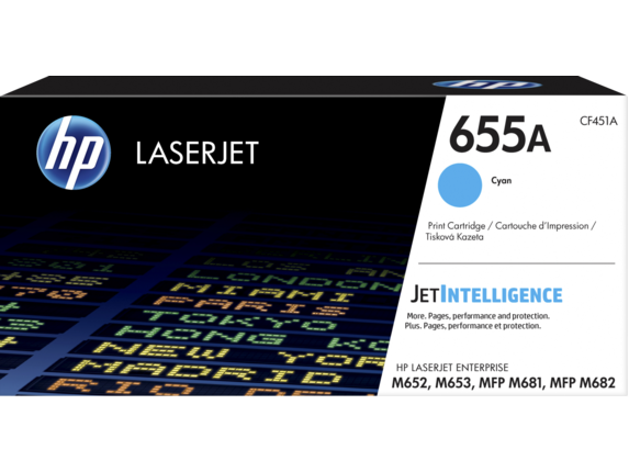 HP Enterprise M652 CF451A x1 Cyan Gen.