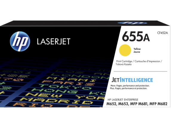 HP Enterprise M652 CF452A x1 Yellow Gen.