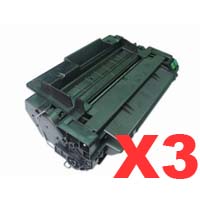 HP P3010 CE255A x3 Comp.