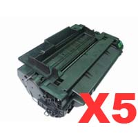 HP P3010 CE255A x5 Comp.