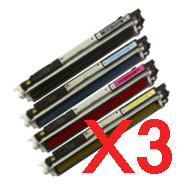 HP CP1025 CE310A x3 Comp.