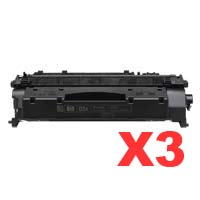 HP P2055 CE505X x3 Comp.