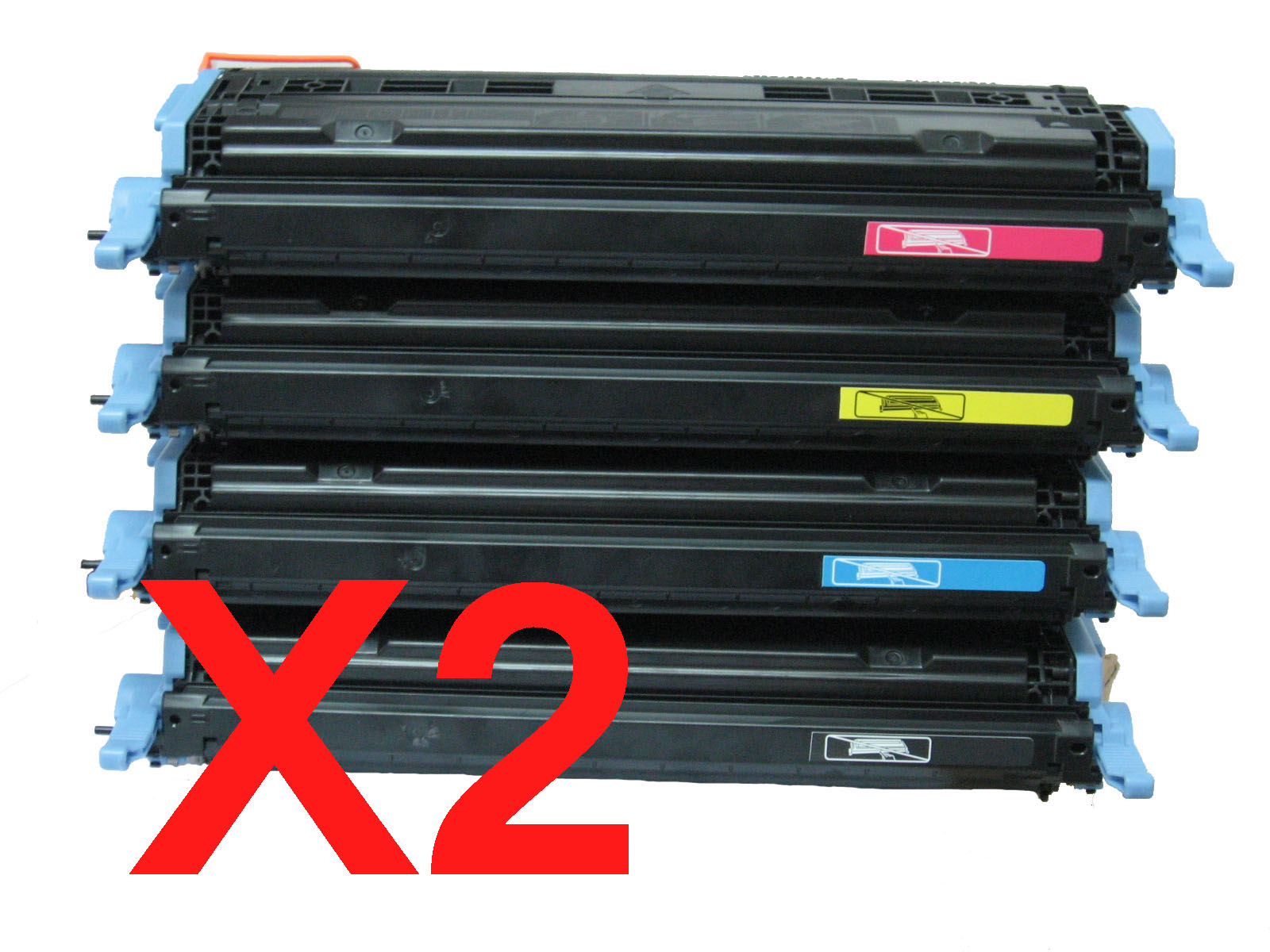 HP CM1015 MFP Q6000A x2 Comp.