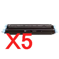 HP CM1015 MFP Q6000A x5 Black Comp.