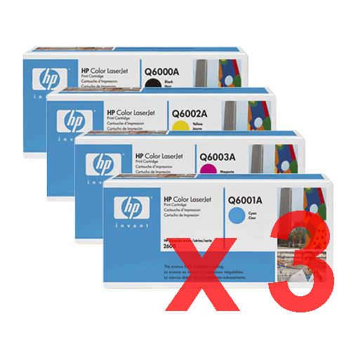 HP CM1015 MFP Q6000A x3 Gen.