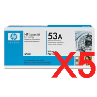 HP P2010 Q7553A x5 Gen.