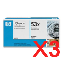 HP P2010 Q7553X x3 Gen.