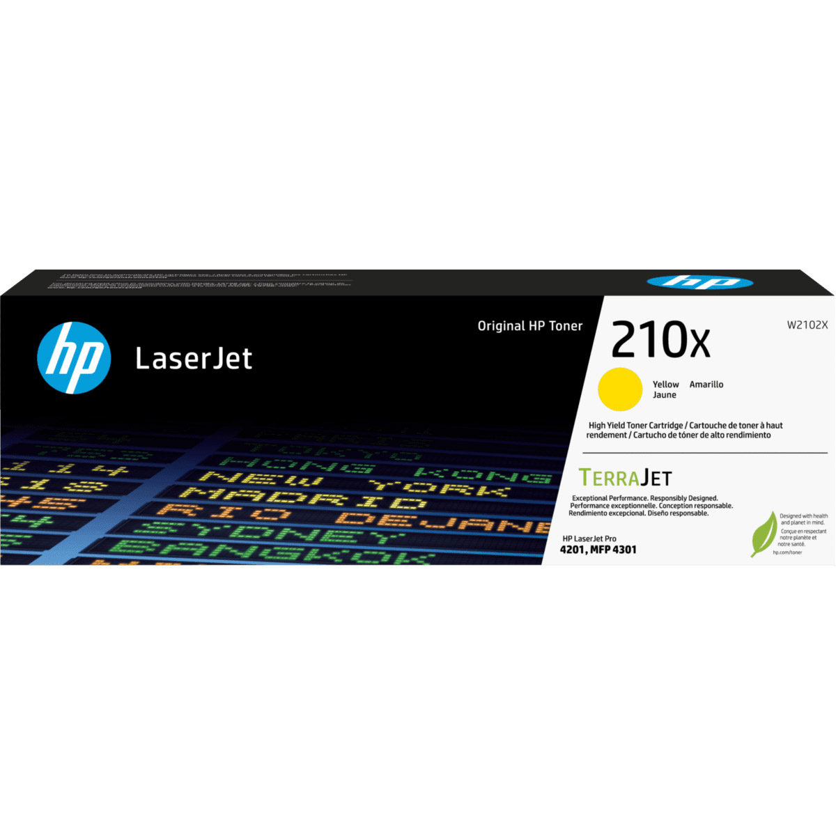 HP Pro 4201 W2102X x1 Yellow Gen.