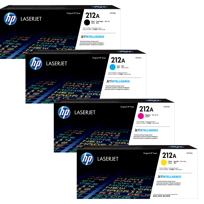 HP Enterprise M554 W2120A x4 Gen.