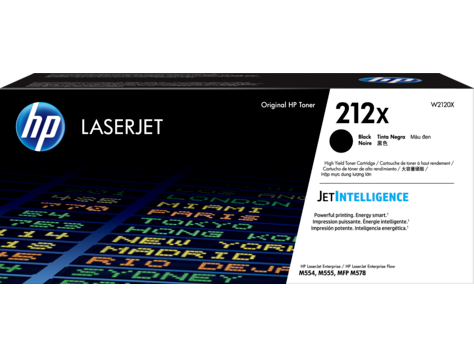 HP Enterprise M554 W2120X x1 Black Gen.