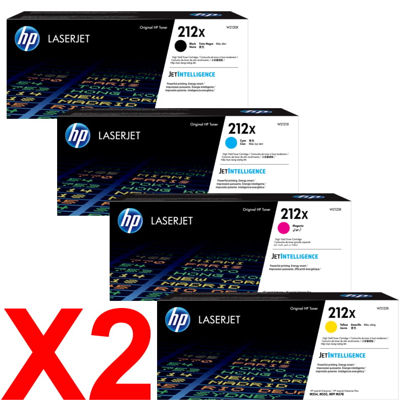 HP Enterprise M554 W2120X x2 Gen.