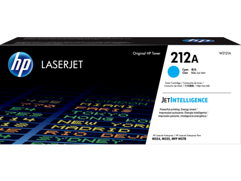 HP Enterprise M554 W2121A x1 Cyan Gen.