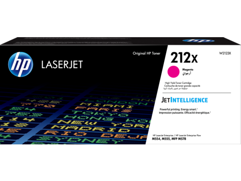 HP Enterprise M554 W2123X x1 Magenta Gen.