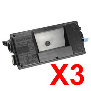 Kyocera P3050DN TK-3174 x3 Comp.