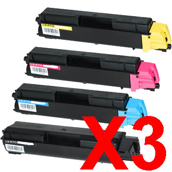 Kyocera M6530CDN TK-5144 x3 Comp.