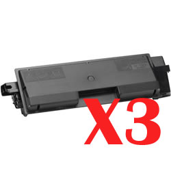 Kyocera FSC5150DN FS-C5150DN x3 Black Comp.
