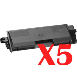 Kyocera FSC2126MFP FS-C2026MFP x5 Black Comp.