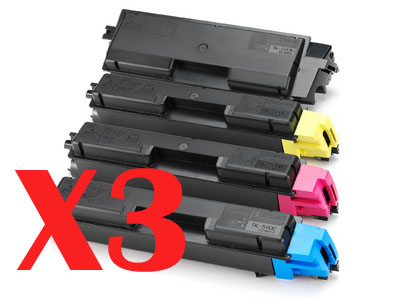 Kyocera FSC2126MFP FS-C2026MFP x3 Comp.