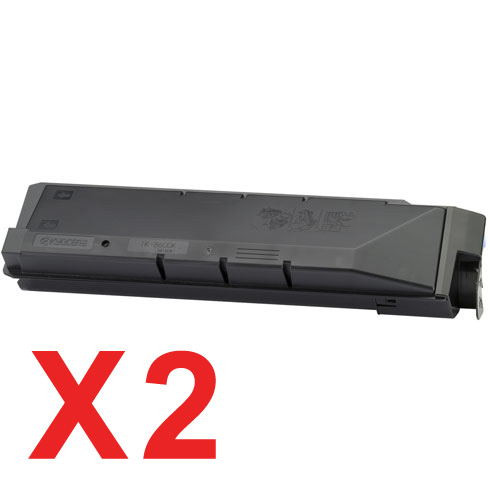Kyocera FSC8650DN FS-C8650DN x2 Black Comp.