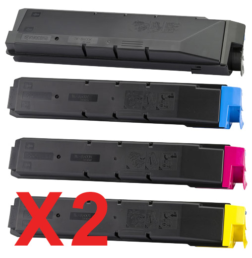 Kyocera FSC8650DN FS-C8650DN x2 Comp.