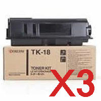 Kyocera FS1118MFP FS-1118MFP x3 Gen.