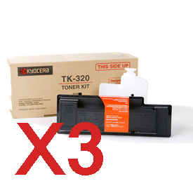 Kyocera FS4000DN FS-3900DN x3 Gen.