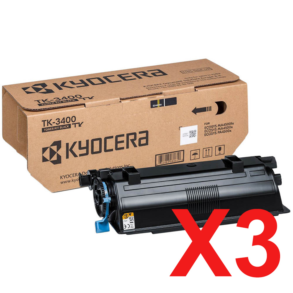 Kyocera PA2100x TK-3404 x3 Gen.