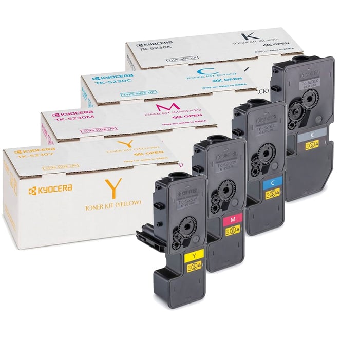 Kyocera M5521CDN TK-5224 x4 Gen.