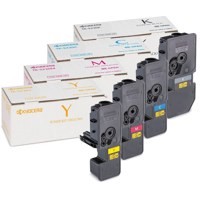 Kyocera M5521CDN TK-5234 x4 Gen.