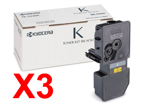 Kyocera M5526CDN TK-5244K x3 Black Gen.