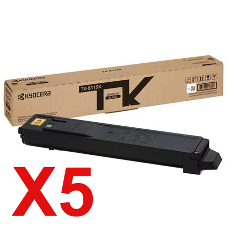 Kyocera TASKalfa 408ci TASKAlfa-408ci x5 Black Gen.