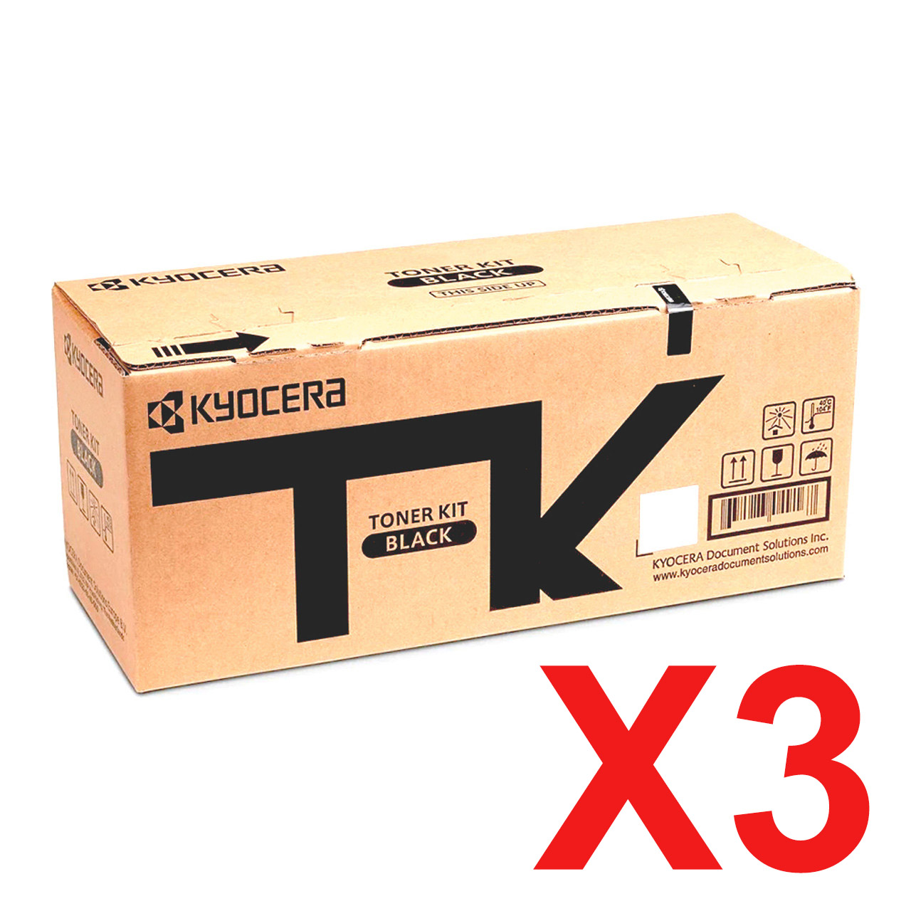 Kyocera PA4000cx TK-5384K x3 Black Gen.