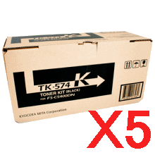 Kyocera FSC5400DN FS-C5400DN x5 Black Gen.