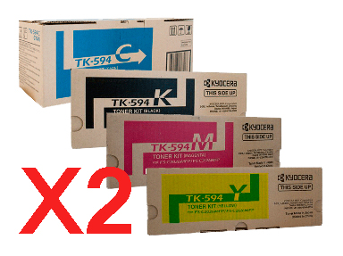 Kyocera FSC2126MFP FS-C2026MFP x2 Gen.