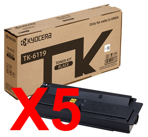 Kyocera M4132IDN TK-6119 x5 Gen.
