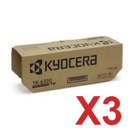 Kyocera P4060DN TK-6334 x3 Gen.
