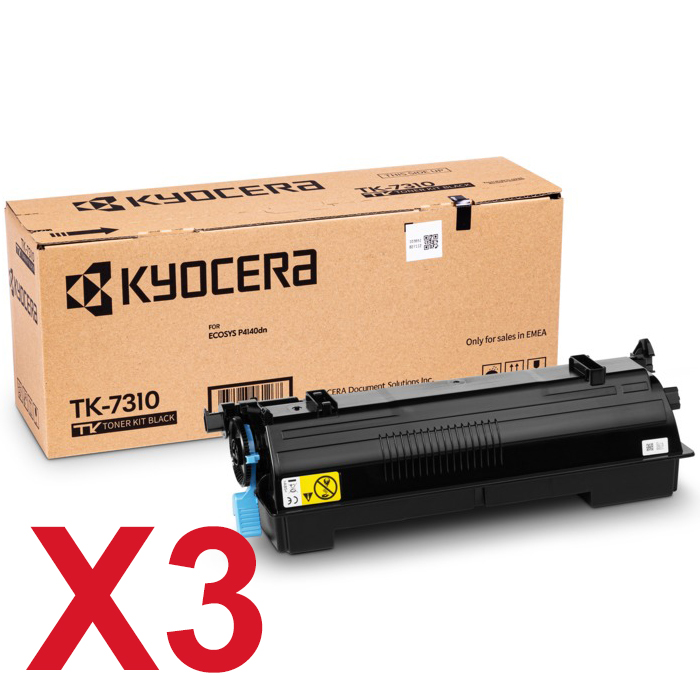 Kyocera P4140DN TK-7314 x3 Gen.