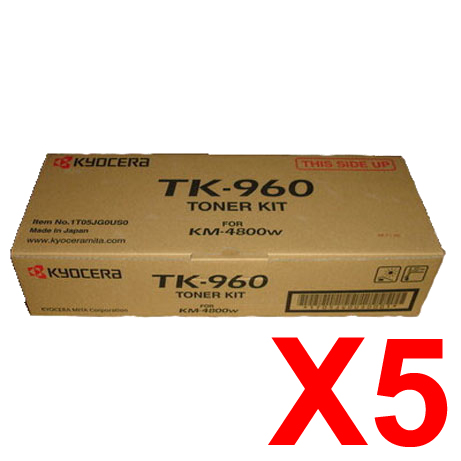 Kyocera KM4800w TK-960 x5 Gen.